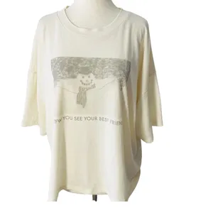 AMERICAN EAGLE Snow Man Best Friend Tee thumbnail 2
