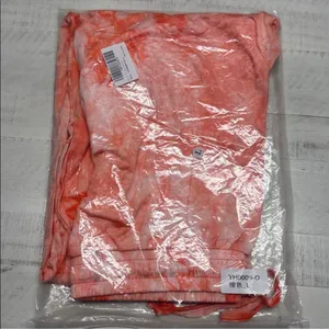 Tie dye light weight Jogger-style sweatpants elasticized waistband, drawstring thumbnail 7