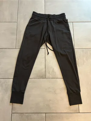 Free People Sunny Skinny Sweatpants In Black thumbnail 2