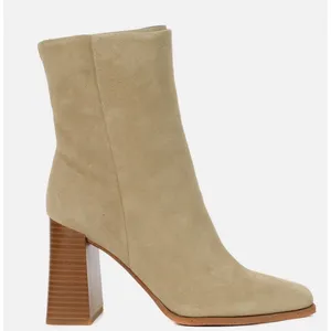 the Sam Edelman Ivette Ankle Bootie in the Sesame suede Size 10 thumbnail 1