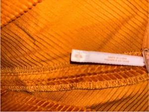 Free People Rolling Thunder Corduroy Mini Dress in Cinnamon Size M thumbnail 7
