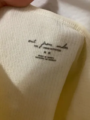 Urban Outfitters Off White Halter Top thumbnail 2