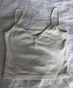 Brandy Melville Tank Cream thumbnail 1