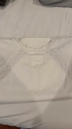 Aerie Lace Trim Crew Neck thumbnail 7