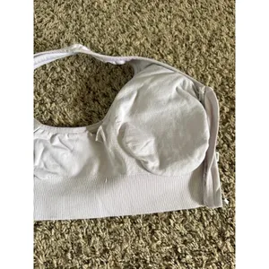 90 Degree Women's‎ Light Gray Front Zip Sports Bra Size Medium thumbnail 7