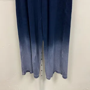 Anthropologie Electric& Rose Miramar Terry Pant in Blue Ombre Small Relaxed Navy thumbnail 5