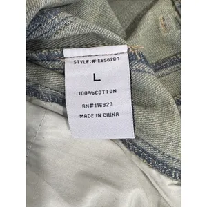 Talulah Womens Jeans Blue Denim Star Walk Barrel Baggy Loose High Rise Size L thumbnail 6