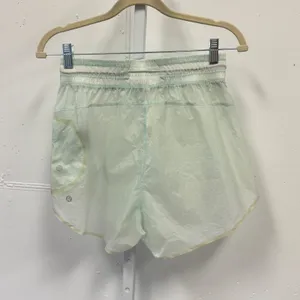 Lululemon Step Out High Rise Short 3" Ocean Air Color Layer Overshorts 6 LW7BO4S thumbnail 3