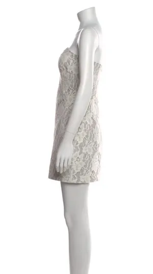 White Lace Mini Dre thumbnail 4