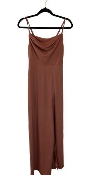 Birdy Grey Ash Bridesmaid Dress in Desert Rose size S thumbnail 1