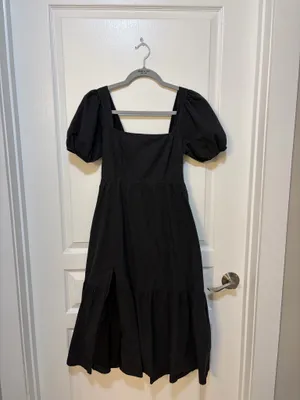 ASTR The Label Poplin Puff Sleeve Dress thumbnail 2
