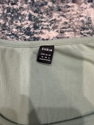 Long Sleeve Crop Tee Shein thumbnail 2