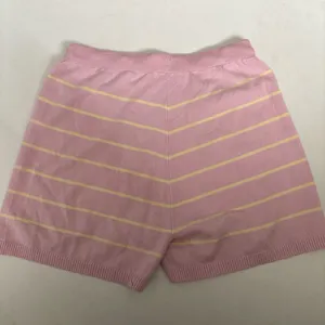 Source Unknown Pink and Yellow Striped Women's Shorts thumbnail 3