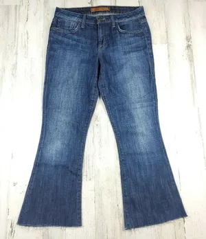 Joe’s Jeans Visionaire High Rise Flare Jeans Women’s Size 28 Blue Stretch Denim thumbnail 1
