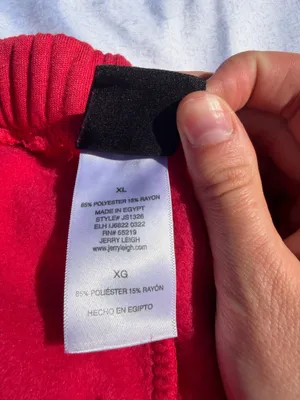 Modern lux red USA shorts  thumbnail 5