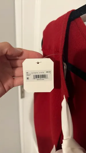 Altar'd State Sleeveless sweater top thumbnail 2
