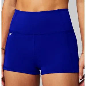 Fabletics Oasis PureLuxe High Waisted 2 inch Short Admiral Blue NEW XL Womens thumbnail 1
