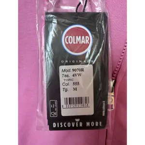 Colmar Hot Pink Zip Up Sweatshirt Women's Sz M NWT $240 Retail thumbnail 4