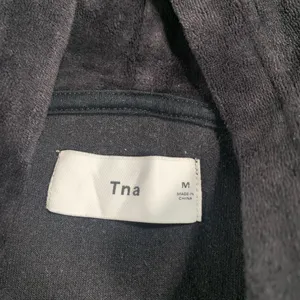 Aritzia TNA black velour Hoodie thumbnail 5