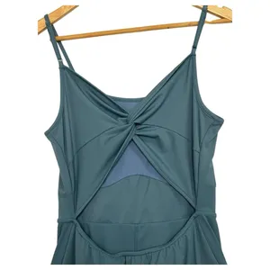 Jack Smith Tennis Dress Womens Small Green Open Back Shorts Athletic Golf Sports thumbnail 5