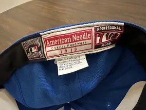 NWOT New York Yankees Cooperstown Collection Fitted Hat by American Needle-7 1/2 thumbnail 6