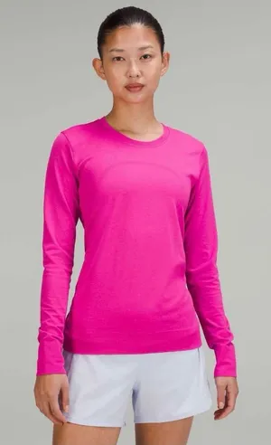 New With Tags Lululemon Swiftly Relaxed Long Sleeve Sz 8 thumbnail 1