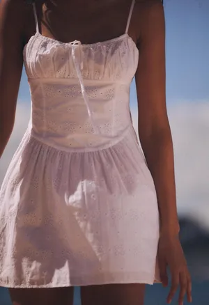 ZARA Embroidered Dress thumbnail 5