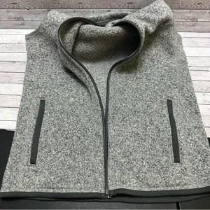 Patagonia Women’s Heather Gray Fleece Vest Size L thumbnail 8