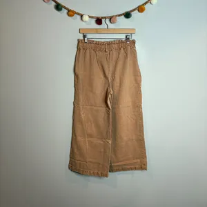 Young, Fabulous & Broke tan wide leg cropped pull on pants thumbnail 3