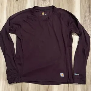 Carhartt Force Midweight Waffle Base Layer Crewneck Top Women’s Small thumbnail 1