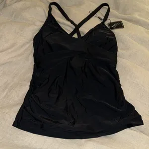 NWT Zaful Tankini Black thumbnail 1