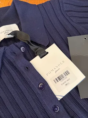 NWT Tuckernuck Pomander Place Navy Knit Landry Dress sz Small thumbnail 2