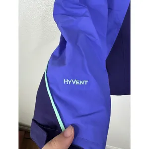 The North Face HyVent Purple Blue Colorblock Fleece Lined Ski Jacket Womens S thumbnail 8