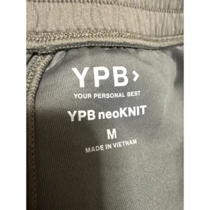YPB neoKNIT Women's Gray High Rise Wide Leg Yoga Trousers Sweat Pants Size M thumbnail 4