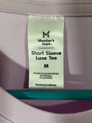 Pastel Lilac T-Shirt in Soft Material Size Meidum thumbnail 6