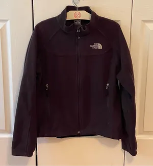 The North Face Black Softshell Fleece Jacket thumbnail 2
