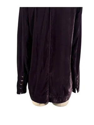 Free People Yesterdays Muse Velvet Jacket Size Small thumbnail 9