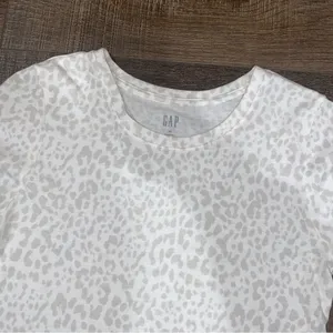 Gap Animal Print Short Sleeve T-shirt XS thumbnail 3