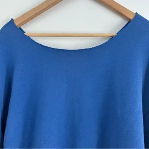 Russell Athletic Blue Dolphins off the shoulder sweatshirt thumbnail 6