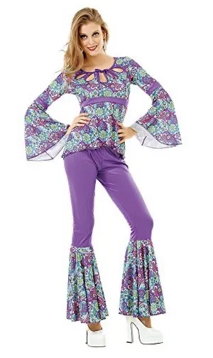 Hauntlook Disco Diva Dancing Queen Adult Halloween Costume Women’s Size XL NEW thumbnail 1