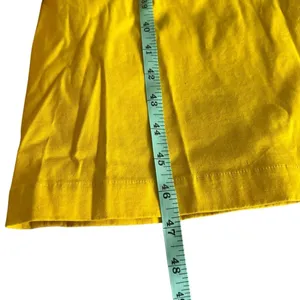 A.L.C. Walker Yellow Linen Blend Wrap Midi Dress Ruffle Sleeve Size 4 thumbnail 14