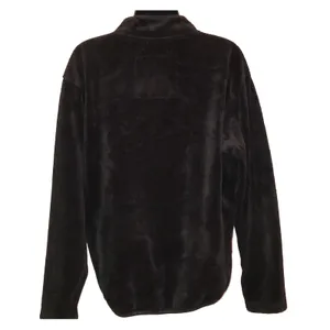 Oklahoma Sooners Plush Fleece Quarter Zip Pullover Black‎ Women's Medium thumbnail 4