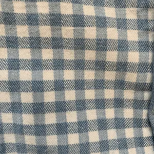 Vintage‎ 90s Chambray Gingham Plaid Midi Dress Button Front Cottagecore Medium Blue Size 10 thumbnail 10