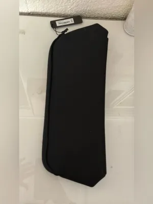 Skims neopreno black storage zip up pouch new with tags thumbnail 3