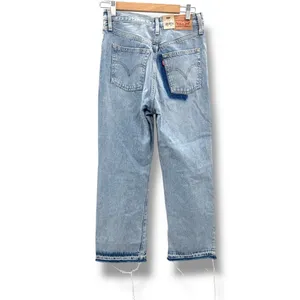 Levis NWT Ribcage Straight Ankle Jeans‎ Women's 28x27 High Rise Distressed thumbnail 3