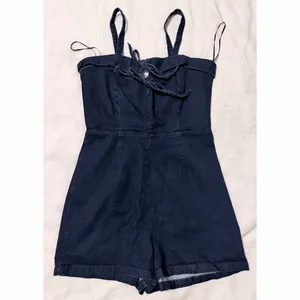 Sugar + Lips Dance With Me Denim Romper thumbnail 6