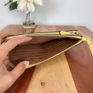 NWT‎ Coach Double Zip Wallet In Signature Canvas thumbnail 5