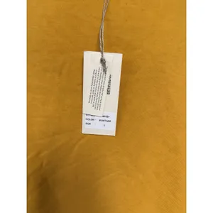 BlueVelvet Oversized‎ Star Patched Top in Mustard Large Top Shirt Tunic thumbnail 4