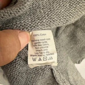 J.Crew Womens‎ Gray Open Front Cardigan Sweater Size Medium Knit Classic Cozy thumbnail 9