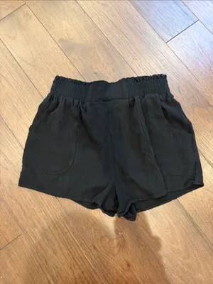 Trendy Queen Women’s Matching Lounge Short Sets Size Small in Black - C72-046 thumbnail 3